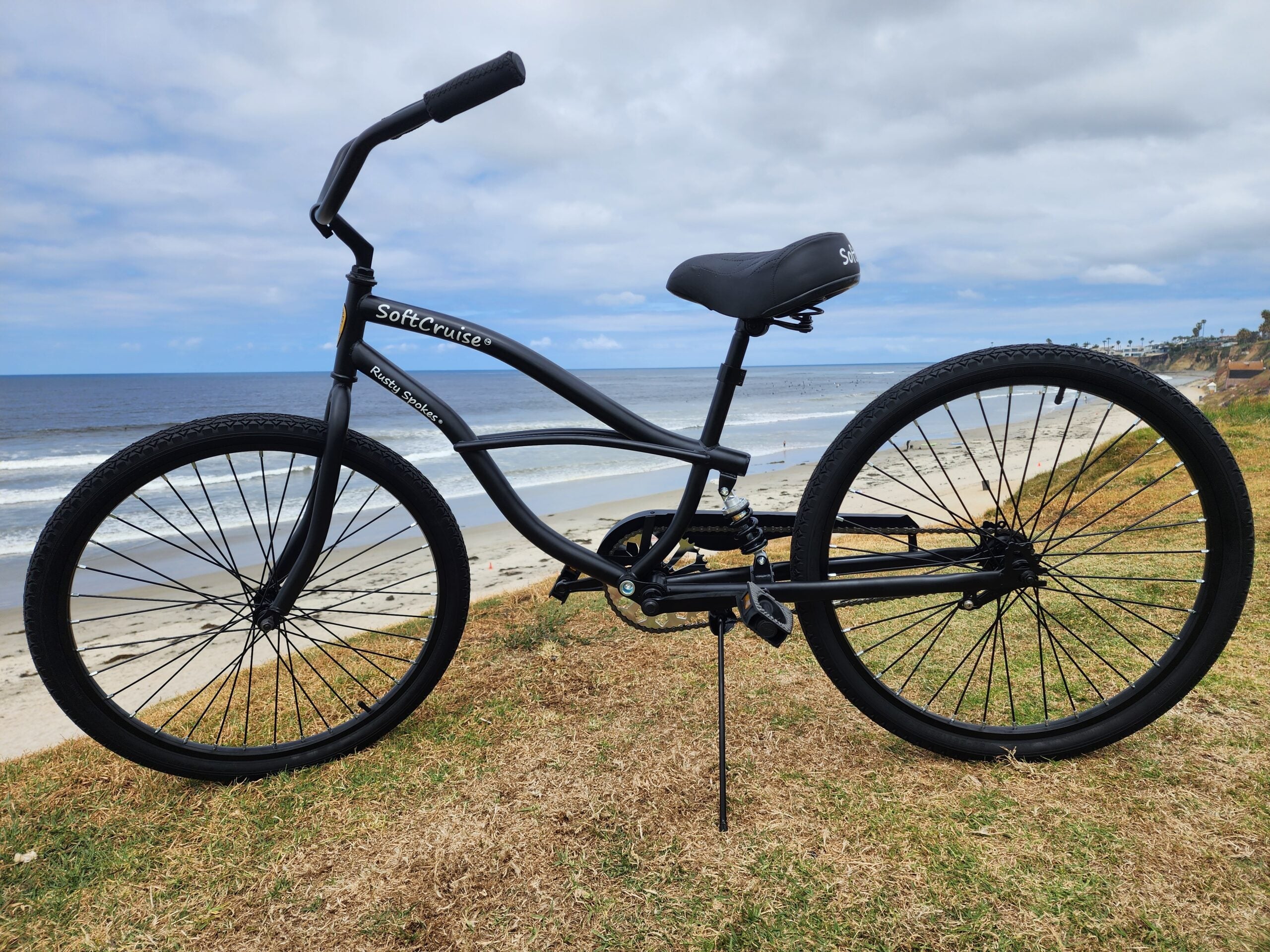 Women's Beach Cruiser 26 Inch Standard SoftCruise® Black – SoftCruise Bicycles